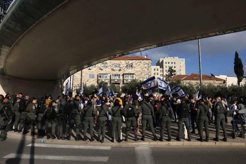 مجالس البلدات العربية تحتج في إسرائيل