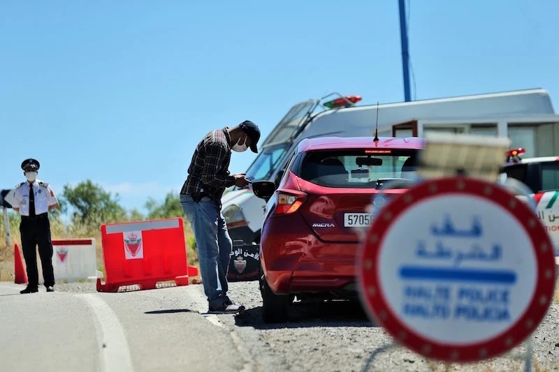 السياقة الاستعراضية توقف شخصين بطنجة‎