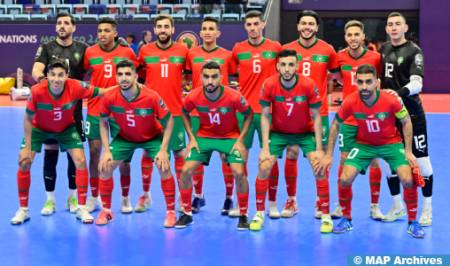 المنتخب الوطني المغربي لكرة القدم داخل القاعة أحسن منتخب عالمي (موقع فوتسال بلانيت)