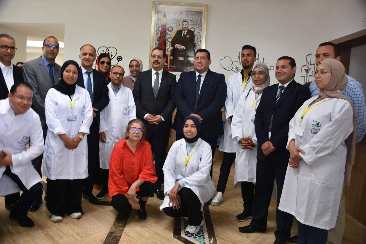 إعطاء انطلاقة مشاريع تنموية بالجماعة الترابية لالة ميمونة وتدشين مركز صحي حضري بسوق الأربعاء الغرب