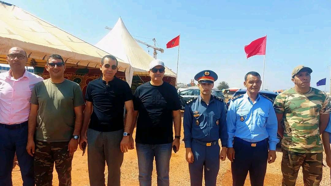 الكاتب العام لعمالة برشيد يشرف على الترتيبات النهائية لانطلاق موسم سيدي محمد الخياطي