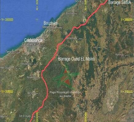 ربط حوضي أبي رقراق وأم الربيع.