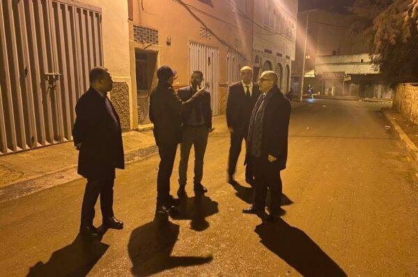 زيارة تفقدية ليلية لعامل إقليم برشيد تشمل مختلف أحياء الكارة
