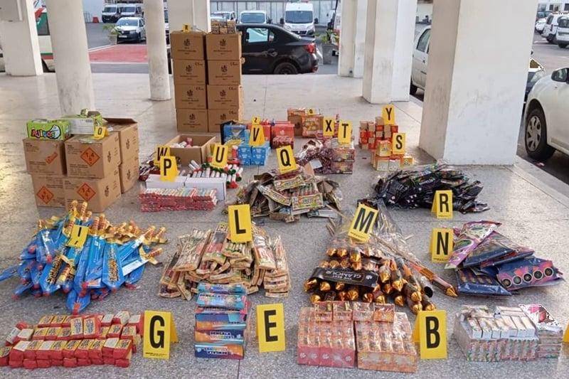 37 ألف وحدة من المفرقعات والشهب النارية تطيح بشخصين بالدار البيضاء