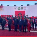 رياضيو الأمن الوطني يتوجون باللقب العربي للعدو الحر في الدوحة