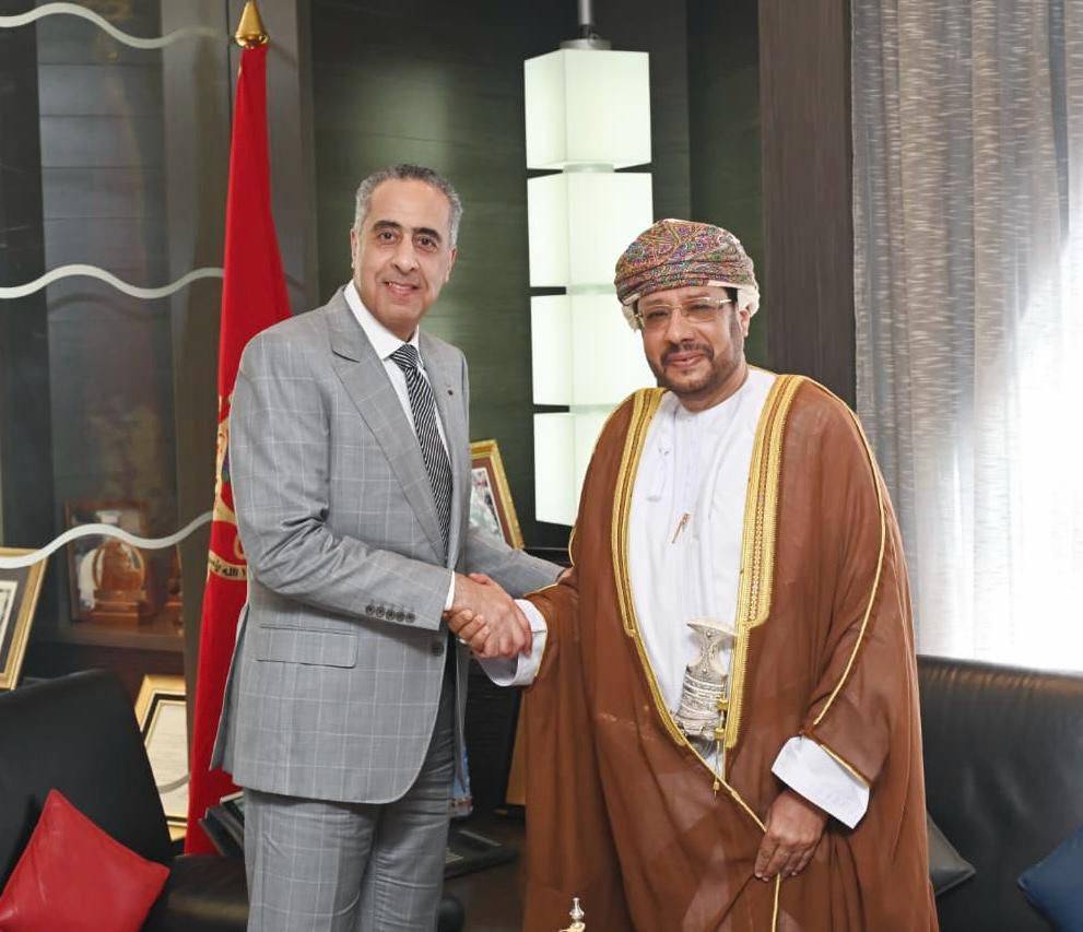 السيد حموشي يستقبل سفير دولة سلطنة عمان المعتمد بالمملكة المغربية