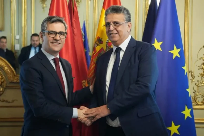 وهبي يعقد مباحثات مهمة مع وزير العدل الإسباني لتعزيز التعاون