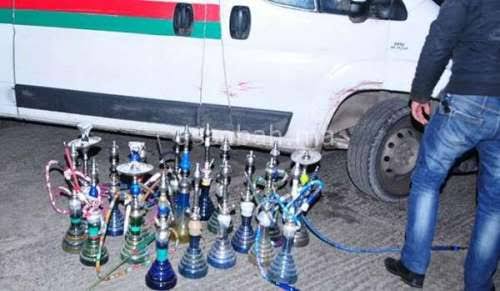 حملة أمنية واسعة تستهدف مقاهي الشيشا في مدينة تزنيت جنوب