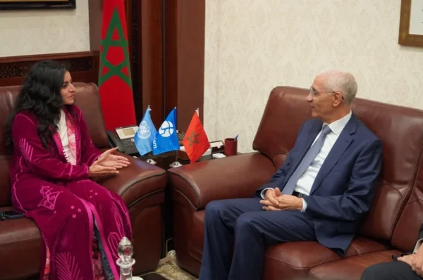 العلمي يستقبل شيخة النويس بالرباط لتعزيز التعاون الاقتصادي الثنائي