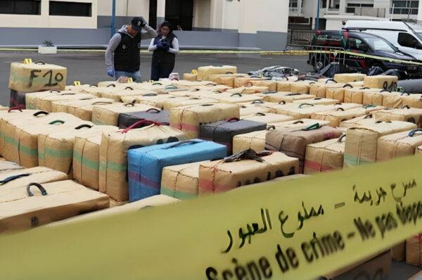 تهريب دولي للمخدرات بشاطئ سيدي بوالفضائل وحجز أطنان كبيرة