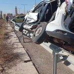 حادثة سير خطيرة ❌ بين سيارتي أجرة كبيرة بطريق مديونة