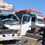 مصرع سائق شاحنة في حادثة سير مميتة بين سيدي يحيى الغرب وسيدي سليمان