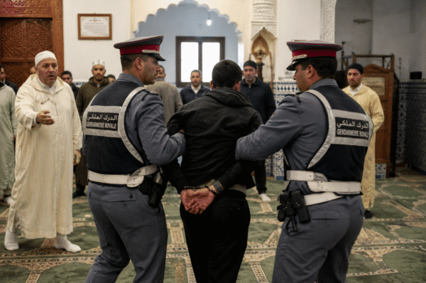 توقيف شاب مسلح حاول الاعتداء على إمام مسجد بدوار مولاي جعفر بعد صلاة الفجر