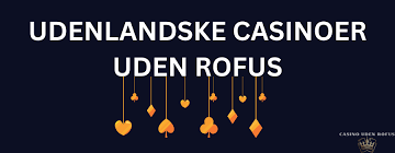 Casino Uden ROFUS Med Lav Indbetaling