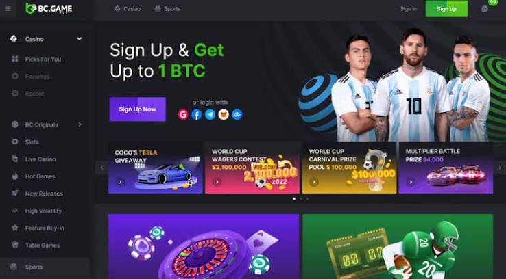BC.Game Casino UAE The Ultimate Online Gaming Experience